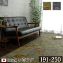 ラグ い草 ヴィンテージ 純国産 国産 日本製 ウレタン 抗菌防臭(191×250cm)グリーン グレー自然素材 ナチュラル【8246039】Fクラーボ