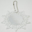 【新商品】日本初上陸!エストニア SoftReflector社 レース 雪の結晶 Lacy Snowflake まるでレース編み 反射材 ぶら下げて使う ハンガー リフレクター 反射材 3Mスコッチライト 北欧 交通 安全 お守り リフレクター 反射材 反射 キーホルダー バッグチャーム