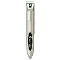 グリーンベル匠の技高級爪切り【G-1020直線刃スリム型Sサイズキャッチャー付き】【レターパックライト便発送可】≪細部までキレイに整うスリム型≫爪の小さな女性や子どもに、爪の細かいネイルケアにも最適です。ステンレス製キャッチャー爪切りつめきりつめ切り