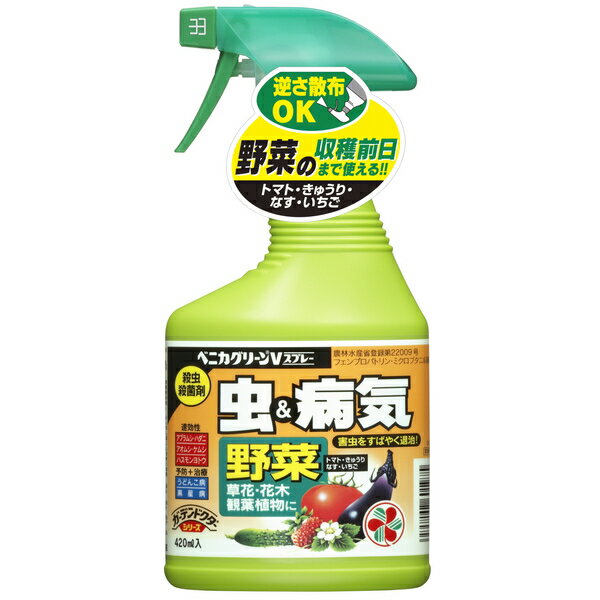 住友化学園芸　ベニカ グリーンVスプレー 420ml/殺虫剤/殺菌剤 /園芸資材/RCP/…...:hanwa-ex:10010972