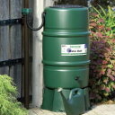 ウォーターストレージ227リットルセットご家庭で簡単に取り付ける事が出来る雨水タンク。