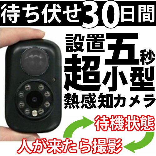 自分で設置できました 赤外線 防犯カメラ 動体検知＆電池式 SDカード録画 センサーカメラ…...:hanwha:10000419