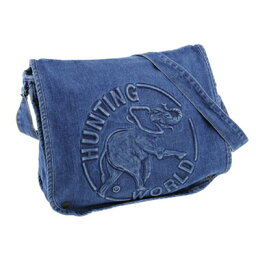 ハンティングワールド HUNTING WORLD ショルダーバッグ DENIM TOTE D-S/M-131 BLU