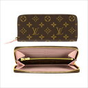 ルイヴィトン LOUIS VUITTON ラウンドファスナー長財布 M61298 ローズ・バレリーヌ