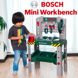 工具セット おもちゃ ままごと おままごと BOSCH ボッシュ ミニワークベンチ 8637 工具 知育玩具 子供用 高さ調整 ツールボックス ドリル ノコギリ スパナ ドライバー ペンチ ハンマー ネジ 万力 DIY 大工 ま<strong>ねごと</strong> 玩具 おもちゃ 遊び 1年保証 ●[送料無料]