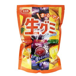 SSB 生グミアソート 720g ぶどう味 バナナ味 マンゴー味 果汁ピューレ50％以上 グミキャンデー 大容量 詰め合わせ わくわく 楽しい おやつ 皮もむける シェアパック パーティー 中国産 【Costco コストコ】