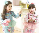 ☆花柄スプリングコート ベルト付き☆子供服 コート 子供コート 子供 スプリングコート 花柄 アウター シフォン フリル 春物 女の子