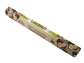 【メール便選択で6箱毎送料84円】ココナッツ香 スティック /TULASI COCONUT/インセンス/インド香/アジアン雑貨/アロマ/お香は専門店でどうぞ！