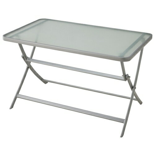 ガーデンテーブル 机 Table 強化ガラステーブル 折りたたみ式　ガーデンファニチャー …...:harebare-shop:10000038