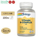 ショッピングVita ソラレー ビタミンB100コンプレックス 100mg カプセル 100粒 Solaray Vitamin B-Complex 100 VegCap