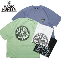 MAGIC NUMBER マジックナンバー SEE YOU IN THE WATER XV US COTTON T-SHIRT シーユーインザウォーター 15周年 Tシャツ バックプリント