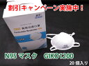 N95マスク GIKO1200 20枚入 1箱 【鳥インフルエンザ・PM2.5】 【RCP】
