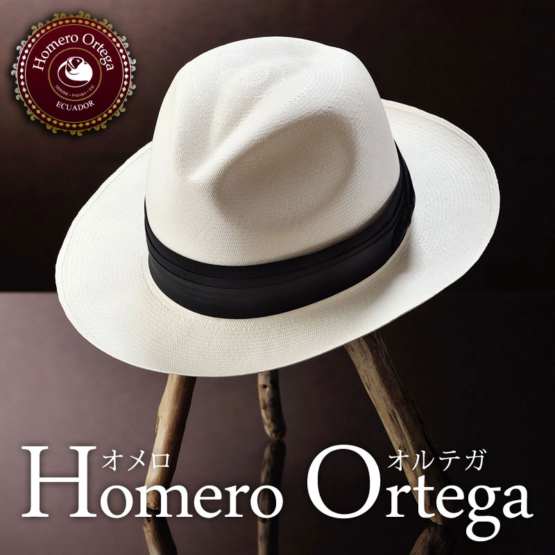 【高級パナマハット(パナマ帽)/Homero Ortega(オメロオルテガ)】CAVALI…...:hat-e:10000002