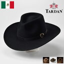 【フェルトハット(フェルト帽)/TARDAN(タルダン)】DUNDEE CONFORT(ダンディー コンフォート)≪老舗メキシコブランドのフェルトハット、ウール100%の丸められる中折れハット(中折れ帽)メンズ/レディース/紳士/帽子/ハット/大きいサイズ/父の日ギフト/あす楽≫