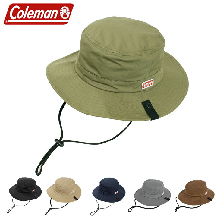 Coleman <strong>コールマン</strong> <strong>アドベンチャーハット</strong> 187-008A ハット メンズ レディース スポーツ アウトドア ブランド 紫外線 UV ケア 帽子