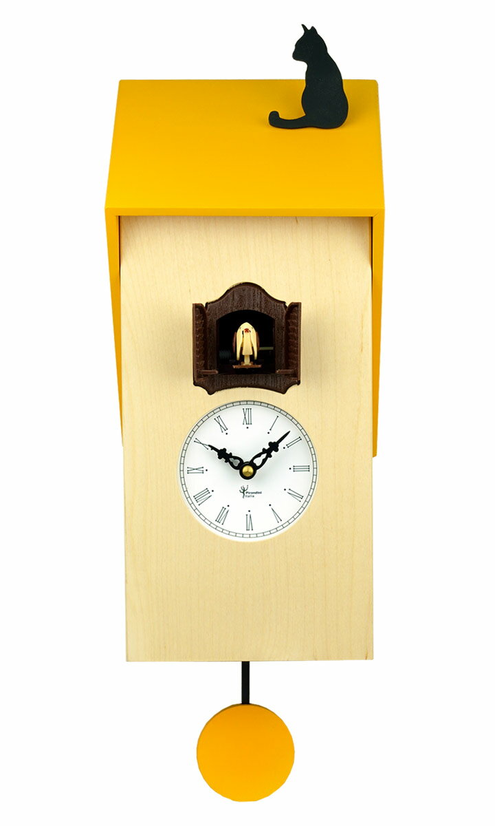 鳩時計 壁掛け時計 ハト時計 はと時計 ポッポ時計 クォーツ式 Pirondini（ピロン…...:hatodokei:10000102