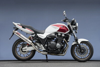 バイク用品 マフラーヤマモトレーシング ヤマモト.R SPEC-A SLIP-ON2 UP チタン CB1300SF 14-11312-01NT2 4521717006636取寄品 セール