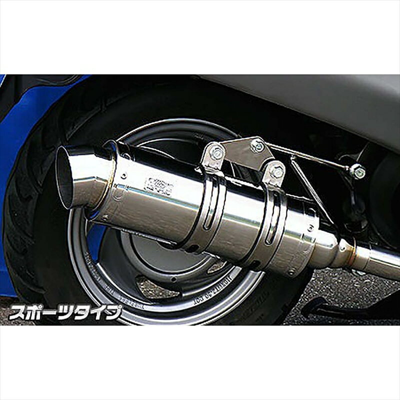 バイクパーツ マフラーウイルズウィン ロイヤルマフラー/スポーツ 1012-59-05 4547567703150スペイシー100