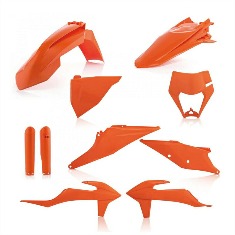 バイクパーツ 外装アチェルビス FULLプラスチックKIT オレンジ16 EXC TPI150/250/300 EXC-F250/350/450/500 20-23AC-24054OR16 8052796651210EXC TPI150/250/300 EXC-F250/350/450/500 20-23