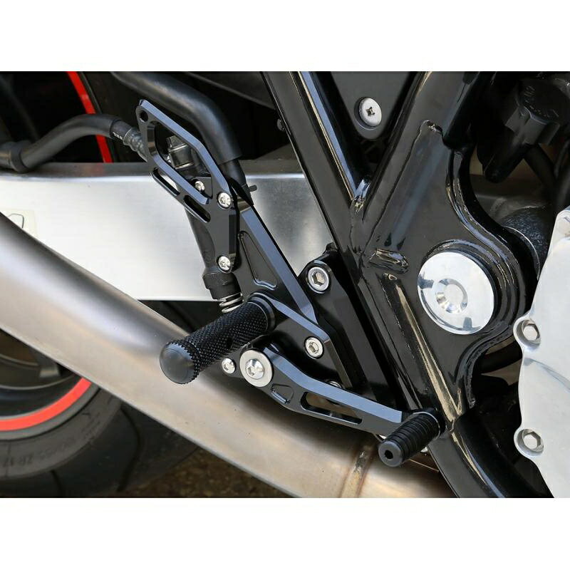 バイクパーツK FACTORY(ケイファクトリー) ライディングステップ スーパーブラック 001MZBR103R4582215605998CB1300SF 03-12/SB 08-12