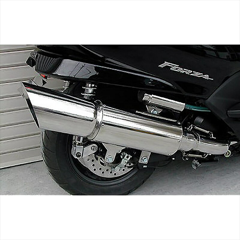 バイクパーツ マフラーウイルズウィン ビッグキャノンマフラー222-05-01 4547424456885FORZA(MF08)