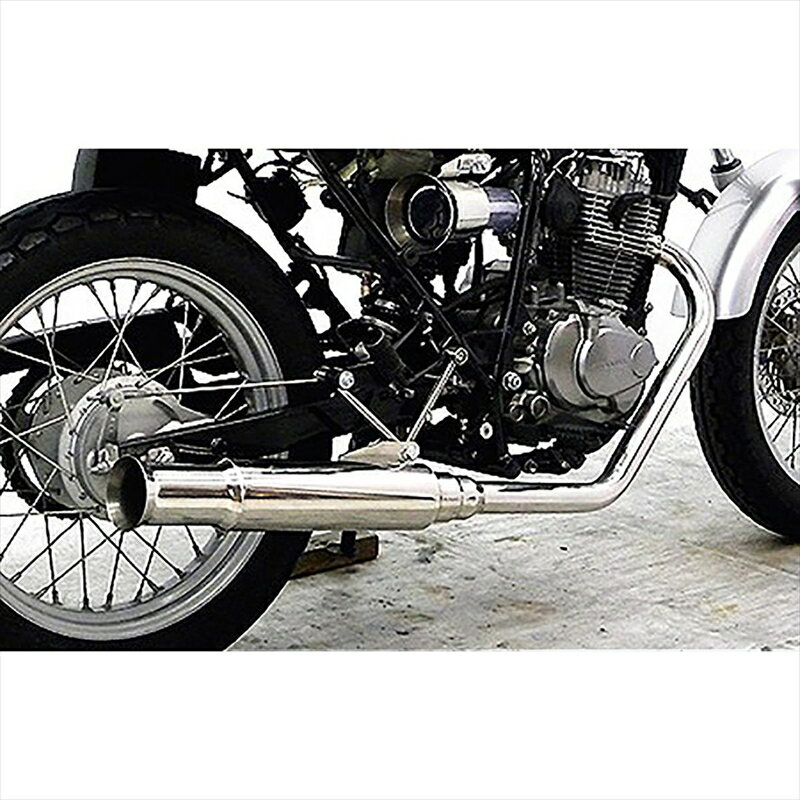 バイクパーツ マフラーウイルズウィン オープンエンドマフラー1412-31-01 4548916743179CB223S JBK-MC40