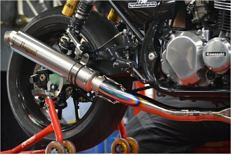 バイク用品 マフラーバグースモーターサイクル BAGUS! フルチタンエキゾースト セミアップ ZEPHYR750BG-EX03B 4549950110583取寄品 セール