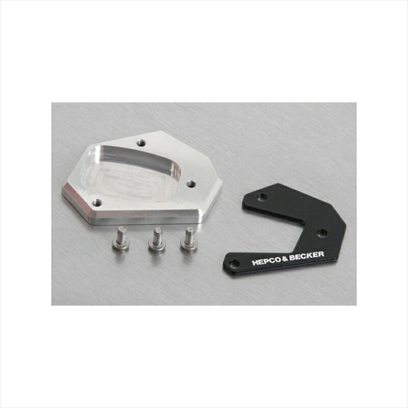 バイクパーツHEPCO&BECKER(ヘプコアンドベッカー) サイドスタンド エンラージメント 42119518 00 914550255170295CB650R/E-Clutch 19-25