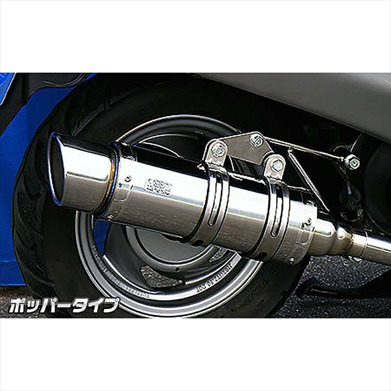 バイクパーツ マフラーウイルズウィン ロイヤルマフラー/ポッパー 1012-59-03 4547567703174スペイシー100