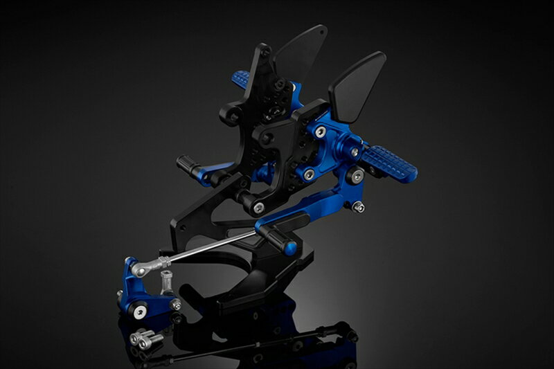 バイクパーツ ステップバイカーズ バックステップ ブルーH0590-BLU 4550255535186CBR650R/CB650R 19-23