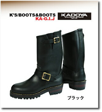 【KADOYA】【カドヤ】K'S/BOOTS&BOOTS KA-G.I.J ブーツ【No.4007】【送料無料！】※発送までに1週間から10日ほど掛かります