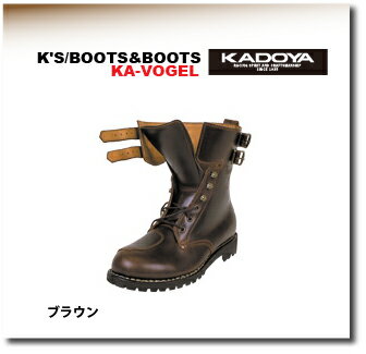 【KADOYA】【カドヤ】K'S/BOOTS&BOOTS KA-VOGEL KA-ボーゲル ブーツ【No.4002】【送料無料！】※発送までに1週間から10日ほど掛かります