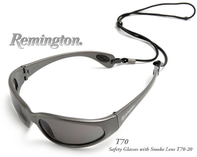 【在庫あり！】レミントン Remington サングラス T-70 グレーフレーム/スモークレンズ T-70-20