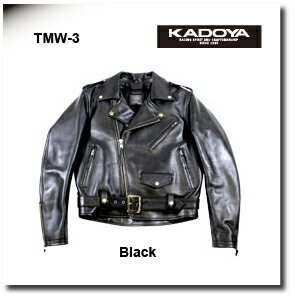 【KADOYA】【カドヤ】KS LEATHER 革ジャン TMW-3【No.1034】ビッグサイズ※納期2週間【送料無料】