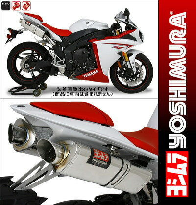 ڼʡۡYOSHIMURAۡCYCLONE̵ۡۡڥ襷Slip-on Tri-Oval  EXPORT SPEC SM(110-385-5420)YZF-R1 09(͡ƻ)