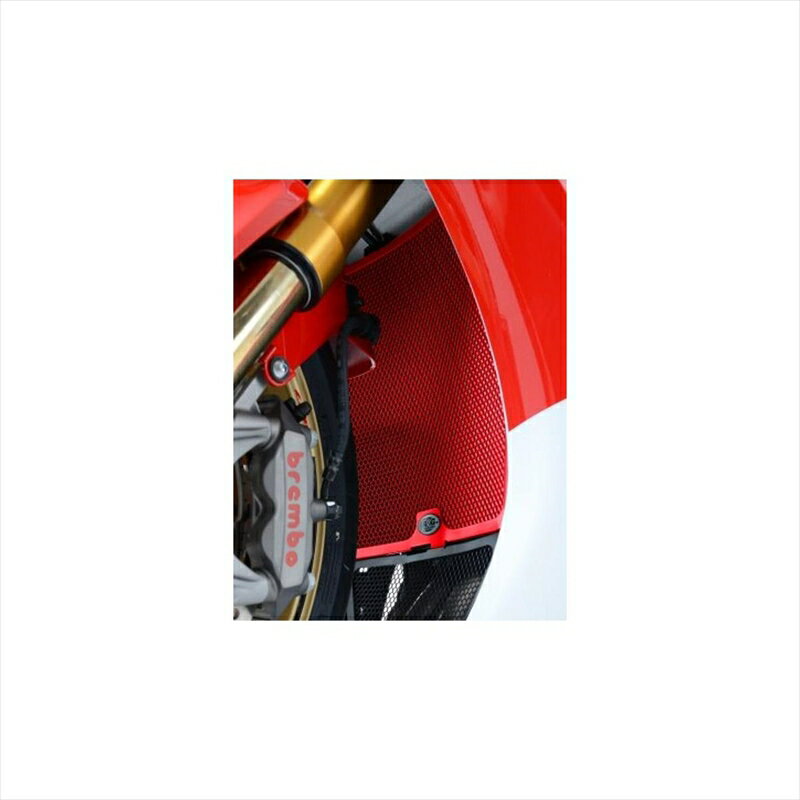バイクパーツ 冷却系アールアンドジー ラジエターガード レッドRG-RAD0065RE 4582483533566CBR1000RR 08-16