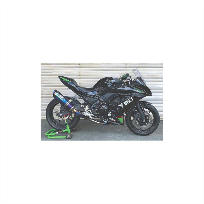 バイクパーツBEET(ビート) ナサートR-EvoSET TYPE2 クリアTI 1002-B61-554582346473367NINJA650 17-