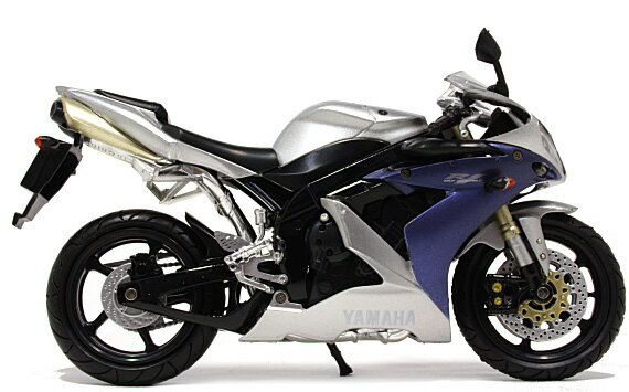 【New Ray】【ニューレイ】New Ray 1/12スケールモデル ヤマハYZF-R1 '05/シルバー