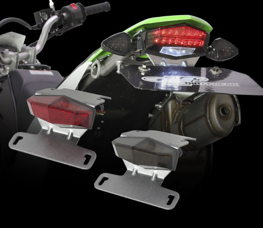 【ダートフリーク】【バイク用】DRC MOTOLED エッジ アルミホルダーKIT D-TRACKER D-トラッカー125/KLX125