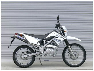 【OVER Racing】【オーヴァー】【バイク用】ステンカーボン マフラー KLX125, D-TRACKER125【13-701-06】【送料無料！】【取寄品】【マフラー】【フルエキゾースト】【カスタム】