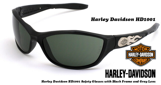 【在庫あり！】Harley Davidson(ハーレーダビッドソン)サングラス HD1001 ブラックフレーム/スモークレンズ