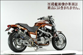 【OVER Racing】【オーバーレーシング】【マフラー】【バイク用】GP-PERFORMANCE チタンカーボン S/O V-MAX1200【10-34-TC】【送料無料！】