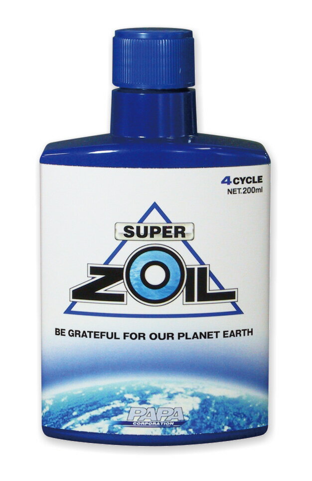【SUPER ZOIL】【バイク用】スーパーゾイル エコ ECO for 4cycle　4サイクルエンジン用 200ml（NZO4200）