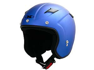 【LEAD】【リード工業】X-AIR エクストリームジェットヘルメット RAZZO/バンプブルー【LEAD HJ750A-BPBL】
