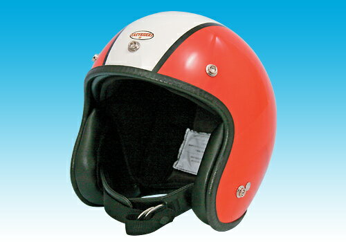 【装飾用ヘルメット】【公道使用不可】【EASYRIDERS】70's　SMALL HELMET オレンジ【9816-OR】