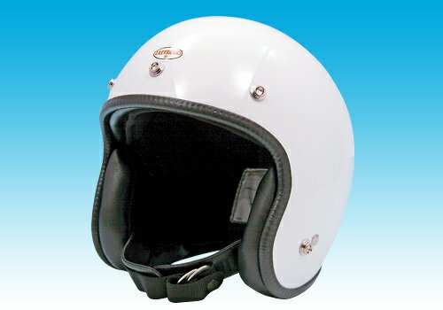 【装飾用ヘルメット】【公道使用不可】【EASYRIDERS】70's　SMALL HELMET ホワイトI【9816-WH1】