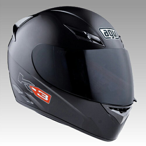 【AGV】K-3 フルフェイスヘルメット ブラック【送料無料！】