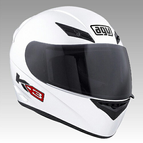 【AGV】K-3 フルフェイスヘルメット ホワイト【送料無料！】