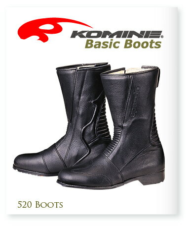 【KOMINE】【コミネ】520 Boots スパジオ 520ブーツ【05-110】■■25.5センチ8月上旬入荷予定【取寄品】【コミネ】【KOMINE】【ライディングブーツ】