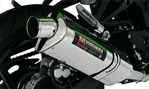 【YOSHIMURA】【ヨシムラ】【マフラー】【バイク用】Slip-on Tri-Oval サイクロン SS【ステンレスカバー】【1エンド】08 Ninja ニンジャ 250R【110-225-5450】【送料無料！】